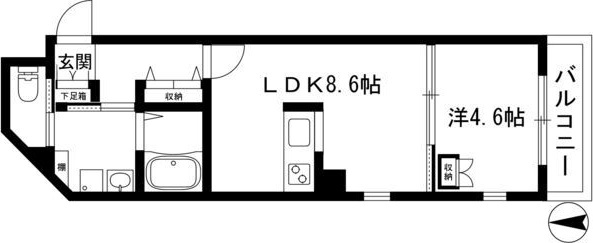 【間取り】 | シティライツ新瑞橋