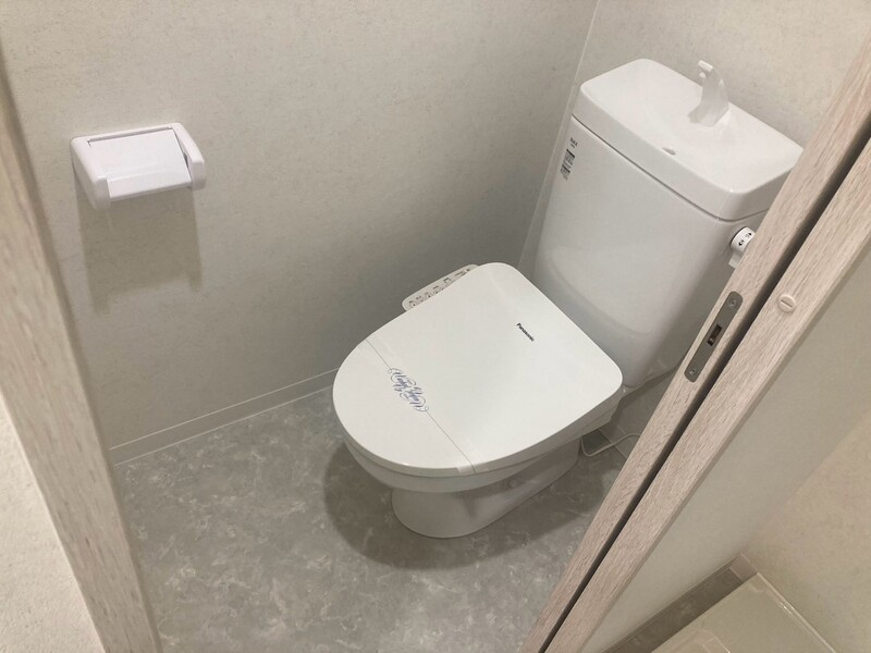 神戸市中央区割塚通４丁目の賃貸マンションのトイレ