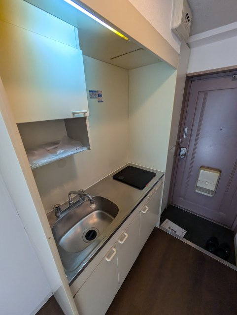 芦屋市浜町の賃貸マンションのキッチン