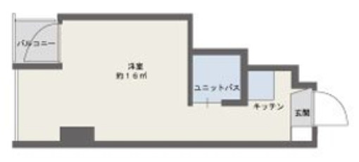 神戸市中央区加納町３丁目の賃貸マンションの間取り