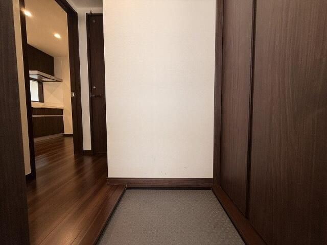 ベルリード北仙台の玄関
