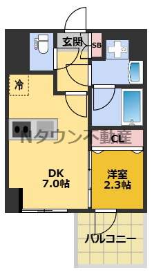 【間取り】 | ディアレイシャス丸の内