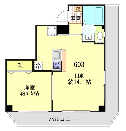 【間取り】 | エステ浅草壱番館 | 間取り