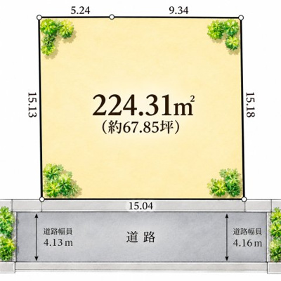 【区画図】 | ◆高津区子母口富士見台　売地◆