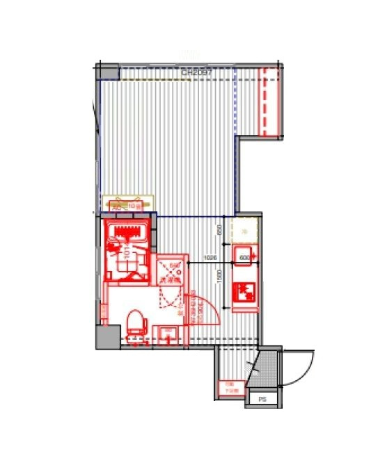 慶応マンションの間取り|間取りです。