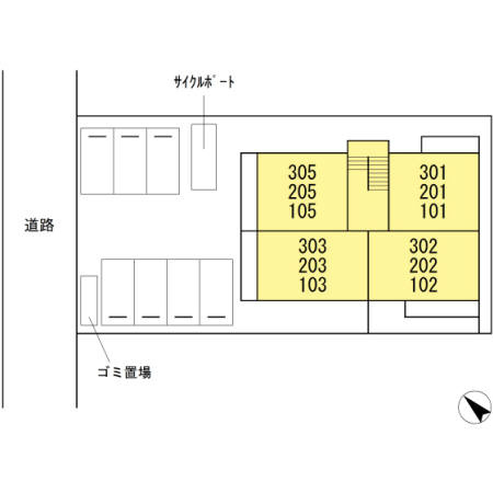 【区画図】 | D-room博多駅南