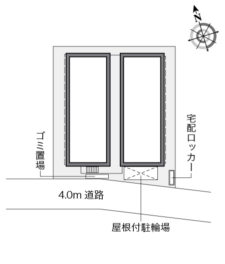 レオパレス沙祐奈の間取り