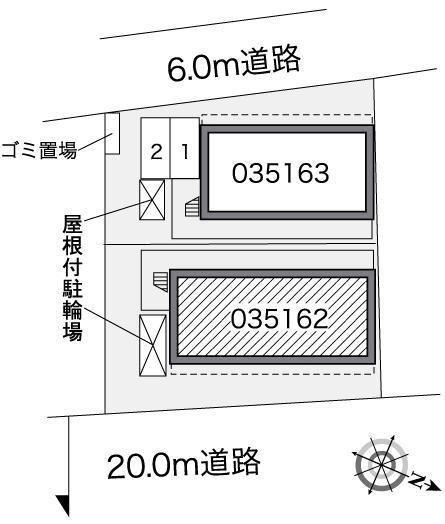 レオパレス加島駅ダイレクトⅠの間取り