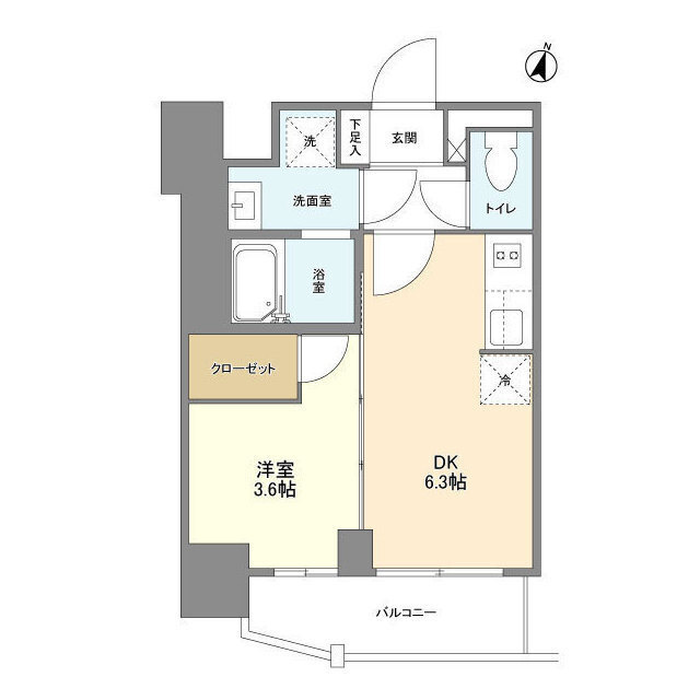 ライフフィールドなにわ本町ＲＵＥＬＬＥの間取り