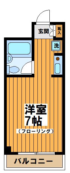 藤和シティスクエア桜上水の間取り