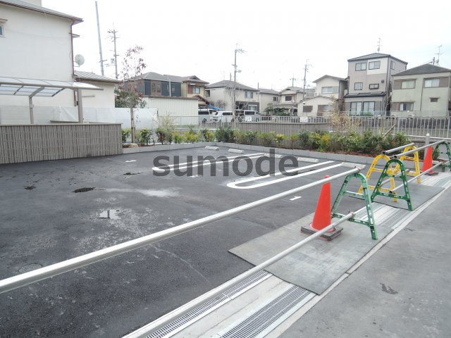 D-room城南の駐車場