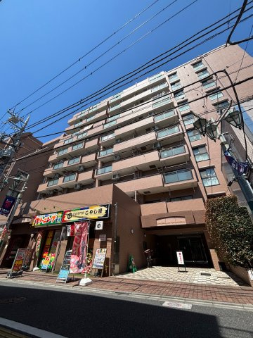 ライオンズステーションプラザ千歳烏山の外観|おしゃれな外観です