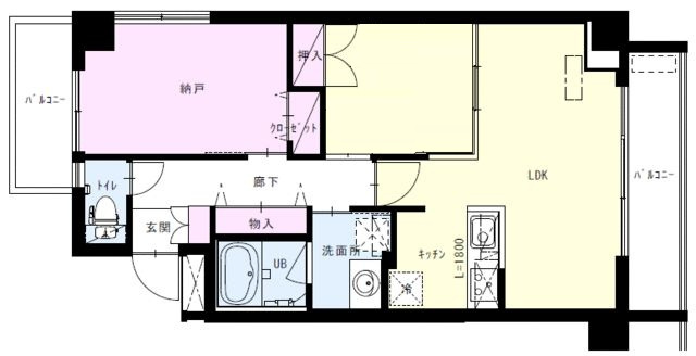 ｍａｉｓｏｎ　ｙの間取り|間取りです。