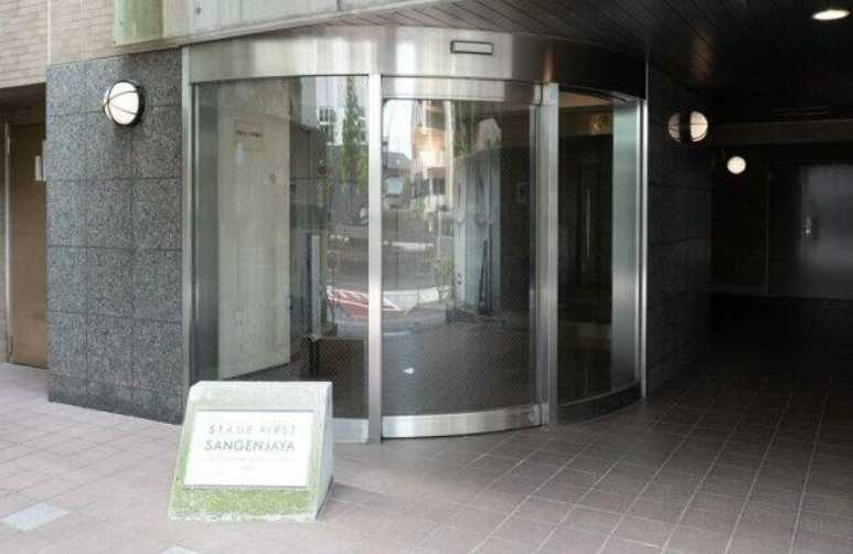 ステージファースト三軒茶屋　分譲賃貸　オートロック　高層階のエントランス