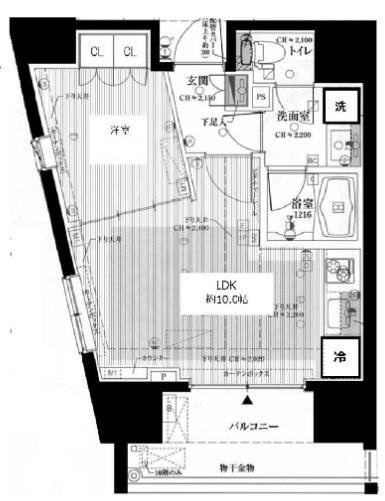 クレヴィア文京白山の間取り|間取りです。