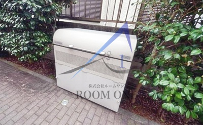 鷹ノ羽レジデンスのその他共用部分|敷地内ゴミ置き場です。