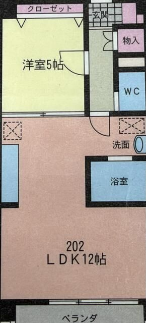 鷹ノ羽レジデンスの間取り|間取りです。