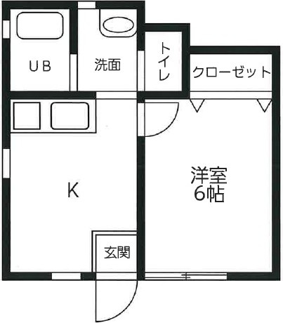 司ガーデンの間取り|間取りです。