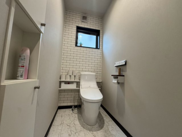 -三丁目不動産-　太田市牛沢町　令和5年築のトイレ|清潔感のあるトイレです