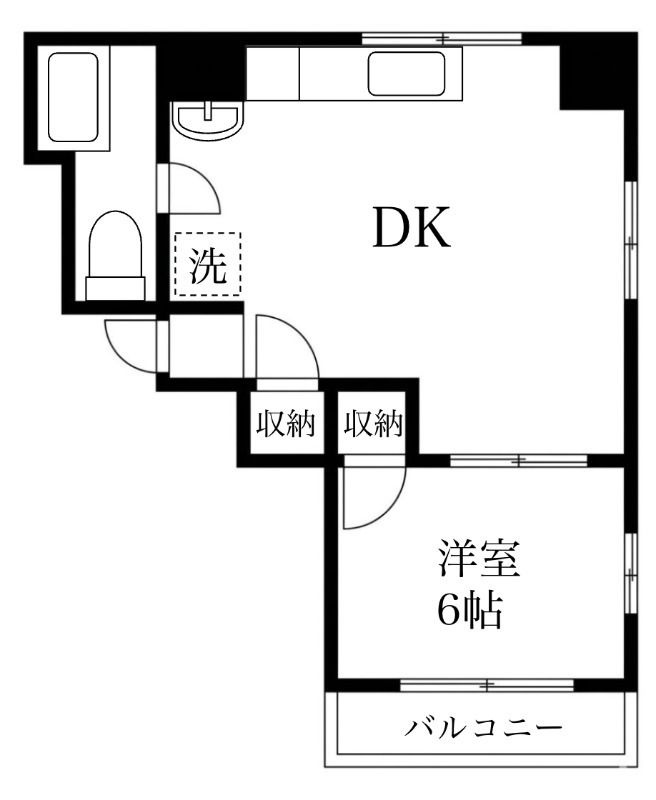 シーエス大井ビルの間取り|間取りです。