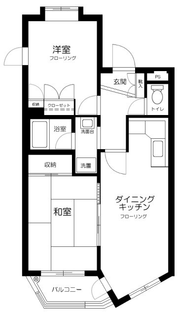 アルトーロ中町の間取り