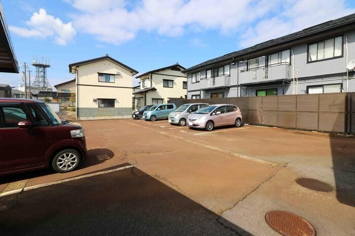 エール上新の駐車場