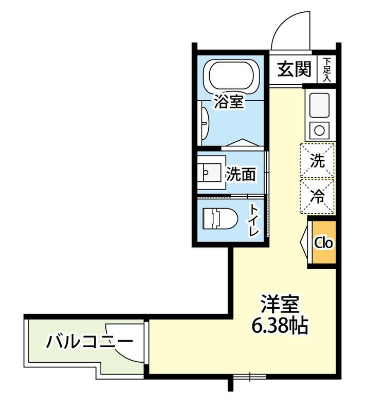 ラ・プロバンスドゥ五反野壱番館の間取り|間取りです。