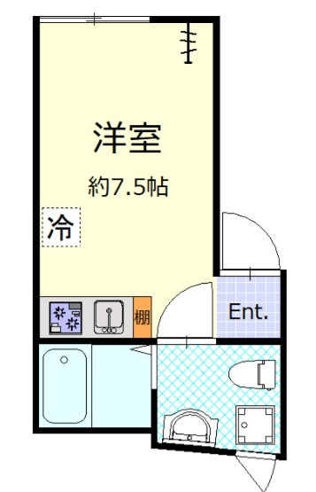 駒込スクエアの間取り|間取りです。