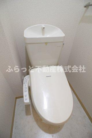 オリオンハイツのトイレ|トイレもきれいです