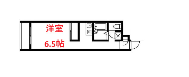 【間取り】 | フローレンス山本 | 洋室6.5帖です