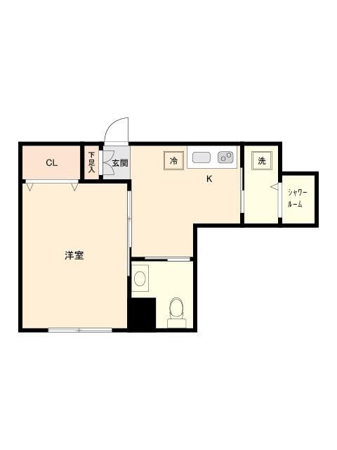 ハピーハイツ亀戸の間取り|間取りです。