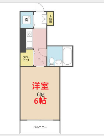 【間取り】 | メルシー上池台 | 洋室6帖　・インターネット使用料無料