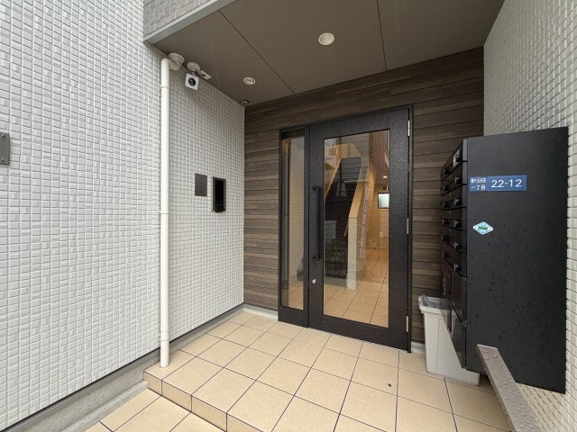 アイズソーレ東住吉のエントランス