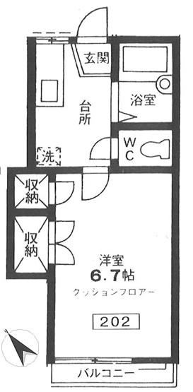 【間取り】 | FREUDE久我山-フリュード久我山-