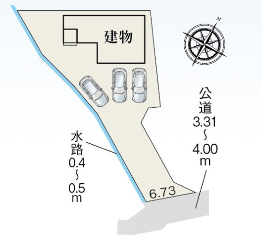 【区画図】 | 島田市船木 新築一戸建て | 区画図です