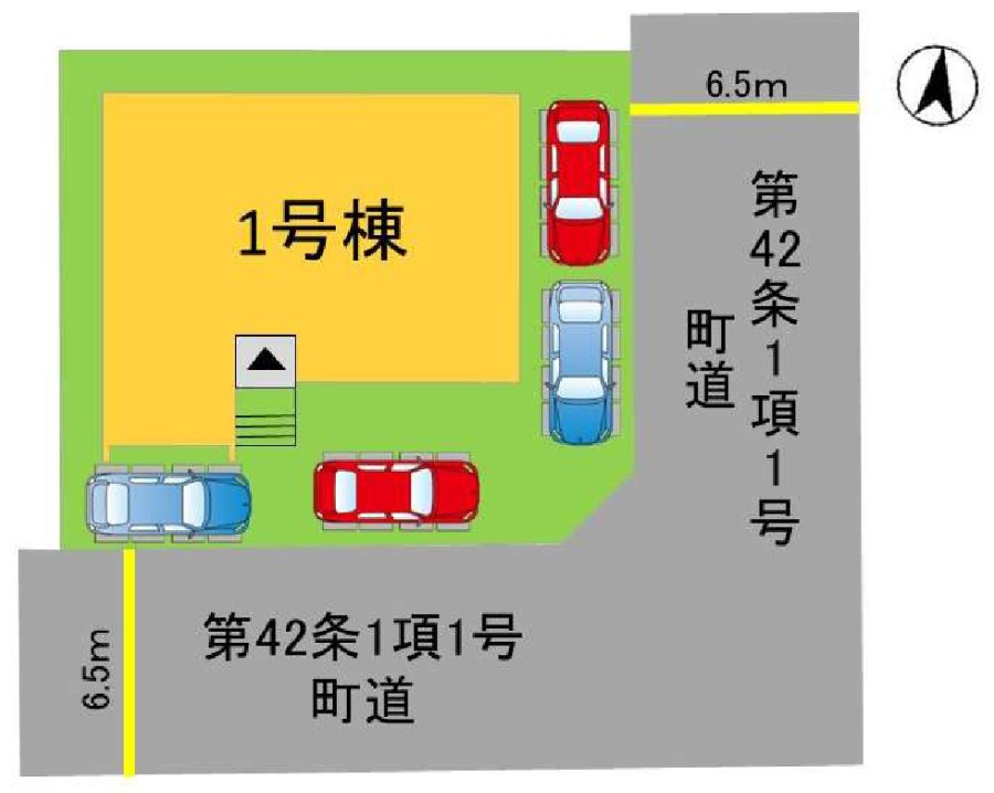 糟屋郡志免町桜丘５丁目の新築一戸建の区画図