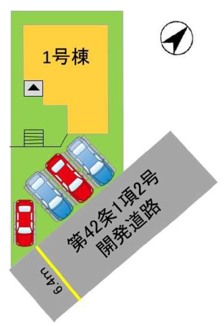 糟屋郡須惠町大字須惠の新築一戸建の区画図