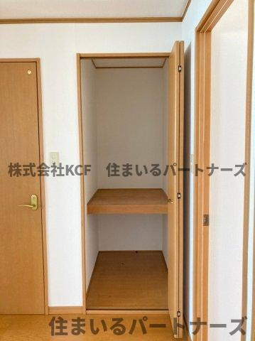 コーポコーワの収納|十分な収納スペースがあります