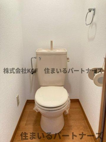 コーポコーワのトイレ|トイレもきれいです
