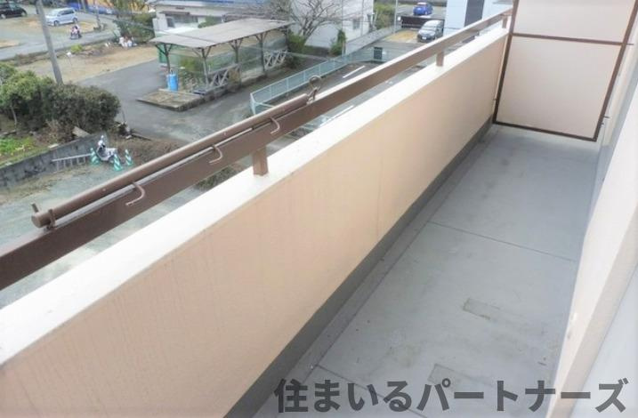 翠水ビルのバルコニー|広々としたバルコニーです