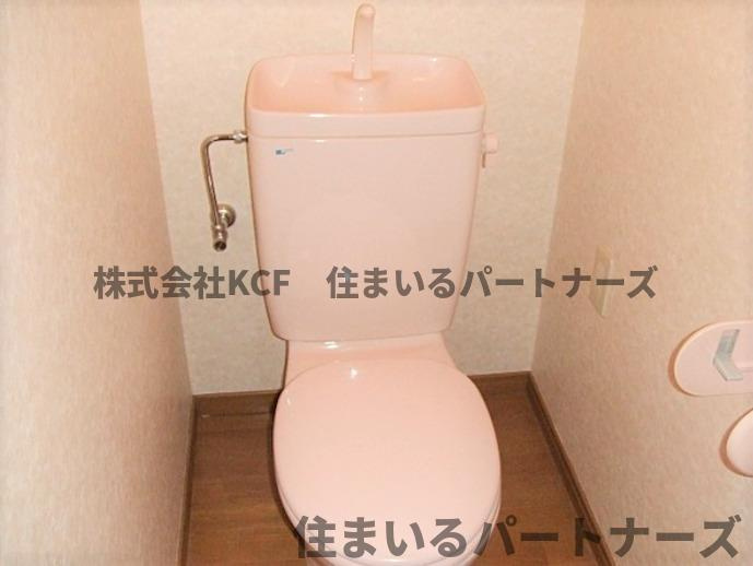 久留米市通町の賃貸マンションのトイレ|トイレもきれいです