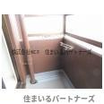久留米市通町の賃貸マンションのバルコニー|バルコニー付きです