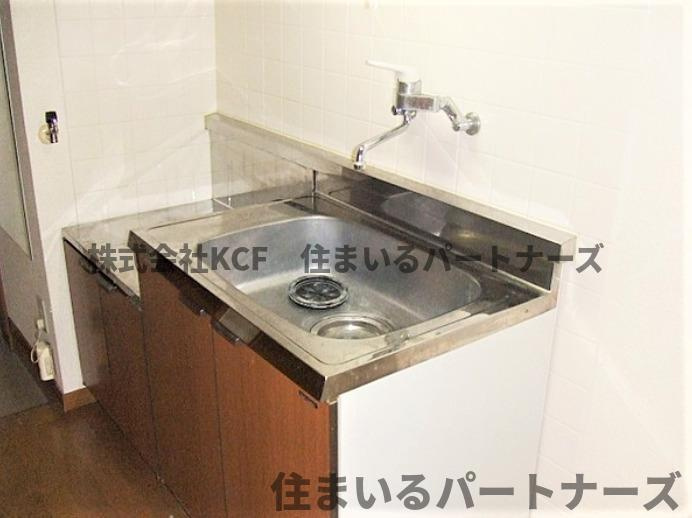 久留米市通町の賃貸マンションのキッチン|キッチンです