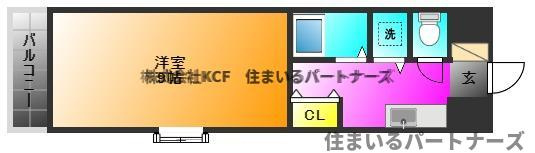 リファレンス久留米駅前の間取り