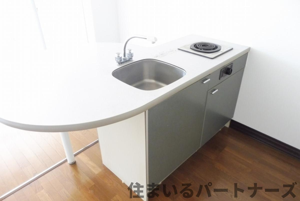 プチクローバーⅡのキッチン|使いやすいキッチンです
