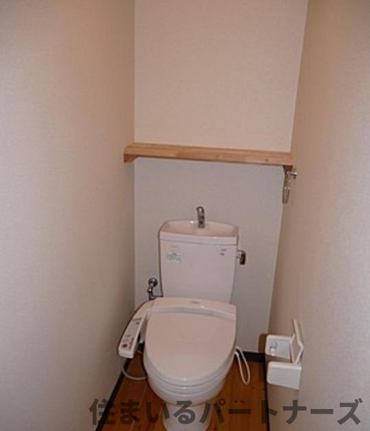 ヴィオーラ弐番館のトイレ|シンプルで使いやすいトイレです