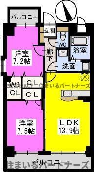 リ・エミネンスの間取り