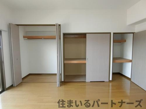 リバーサイド東櫛原の収納|収納スペース豊富です