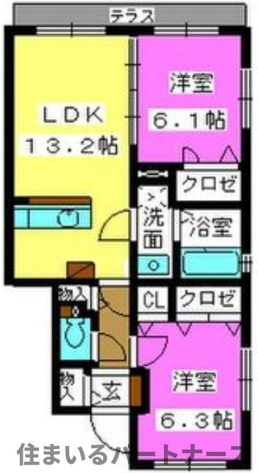 サン・グリーンの間取り