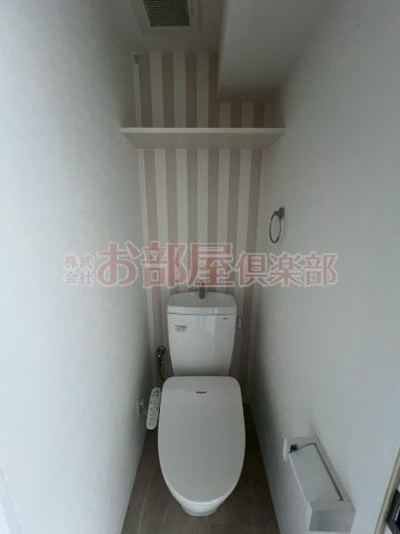 ラルヴェールⅢのトイレ|ゆったりとした空間のトイレです